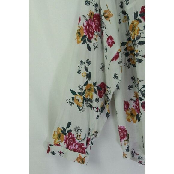 Torrid 3 Size 3X *Boho Chic* Floral Peasant Regency Empire Waist Button Front - Picture 4 of 12